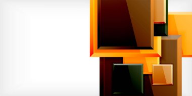 Yansımaları olan renkli kareler soyut arkaplan tasarımı. Duvar Kağıdı, Sancak, Arkaplan, Kart, Kitap İllüstrasyonu, İniş Sayfası