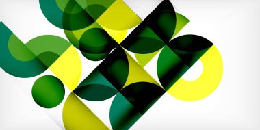 Renkli çember soyut arkaplan. Duvar kağıdı, afiş, sunum, arkaplan şablonu