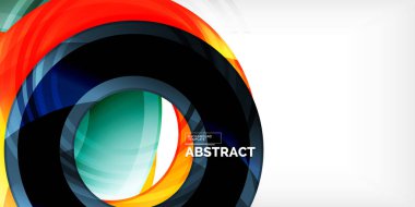 Çemberler, yuvarlak elementler, halka şekilleri birinci sınıf arka plan. Duvar Kağıdı, Sancak, Arkaplan, Kart, Kitap İllüstrasyonu, İniş Sayfası