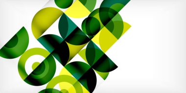 Renkli çember soyut arkaplan. Duvar kağıdı, afiş, sunum, arkaplan şablonu