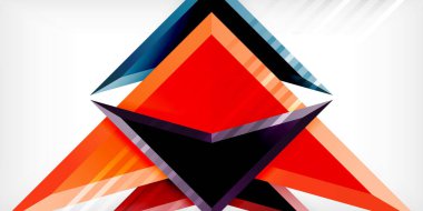 Soyut arkaplan renk üçgenleri ve ok bileşimi. Duvar Kağıdı, Sancak, Arkaplan, Kart, Kitap İllüstrasyonu, İniş Sayfası