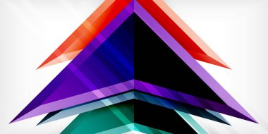 Soyut arkaplan renk üçgenleri ve ok bileşimi. Duvar Kağıdı, Sancak, Arkaplan, Kart, Kitap İllüstrasyonu, İniş Sayfası