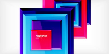 Yansımaları olan renkli kareler soyut arkaplan tasarımı. Duvar Kağıdı, Sancak, Arkaplan, Kart, Kitap İllüstrasyonu, İniş Sayfası