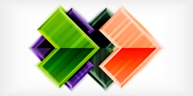 Arrow geometrik soyut vektör arkaplanı. Duvar Kağıdı, Sancak, Arkaplan, Kart, Kitap İllüstrasyonu, İniş Sayfası