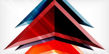 Soyut arkaplan renk üçgenleri ve ok bileşimi. Duvar Kağıdı, Sancak, Arkaplan, Kart, Kitap İllüstrasyonu, İniş Sayfası