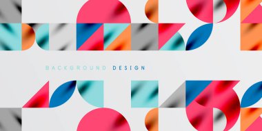 Üçgenler, yuvarlak üçgenler ve tekno sanatın daireleri. Duvar Kağıdı, Sancak, Arkaplan, Kart, Kitap İllüstrasyonu, İniş Sayfası