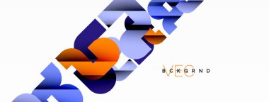 Soyut arkaplan. Siyah gölge çizgileri efektli renkli geometrik eğriler