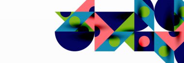 Moda üçgen çizgileri, yuvarlak elementler ve daireler. Duvar Kağıdı, Sancak, Arkaplan, Kart, Kitap İllüstrasyonu, İniş Sayfası