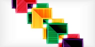 3D efektler ve çizgi dokusu geometrik soyut arkaplan ile oluşturulan ok sembolleri