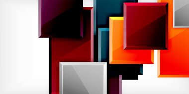 Renkli kareler ve dikdörtgenler. Duvar Kağıdı, Sancak, Arkaplan, Kart, Kitap İllüstrasyonu, İniş Sayfası