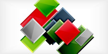 Kare şekilli soyut geometri. Duvar Kağıdı, Sancak, Arkaplan, Kart, Kitap İllüstrasyonu, İniş Sayfası