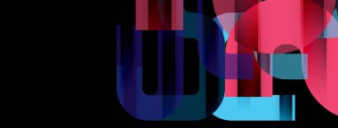 Satırlar, soyut harf tasarım arkaplanı. Duvar kağıdı, bayrak, arkaplan, kart, kitap illüstrasyonu, iniş sayfası için Geometrik vektör ilüstrasyonu