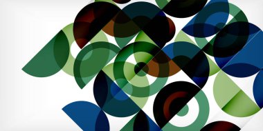 Renkli çember soyut arkaplan. Duvar kağıdı, afiş, sunum, arkaplan şablonu