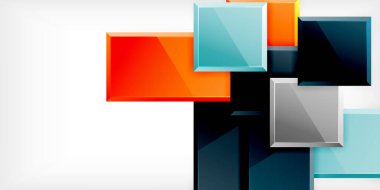 Kare şekilli soyut geometri. Duvar Kağıdı, Sancak, Arkaplan, Kart, Kitap İllüstrasyonu, İniş Sayfası