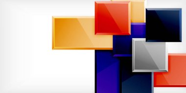 Cam oyuncak stili kare şekiller soyut tasarım. Duvar Kağıdı, Sancak, Arkaplan, Kart, Kitap İllüstrasyonu, İniş Sayfası