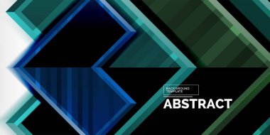 Arrow geometrik soyut vektör arkaplanı. Duvar Kağıdı, Sancak, Arkaplan, Kart, Kitap İllüstrasyonu, İniş Sayfası