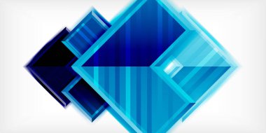 3D efektler ve çizgi dokusu geometrik soyut arkaplan ile oluşturulan ok sembolleri