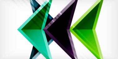 Soyut arkaplan renk üçgenleri ve ok bileşimi. Duvar Kağıdı, Sancak, Arkaplan, Kart, Kitap İllüstrasyonu, İniş Sayfası