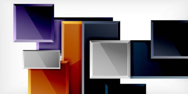 Cam oyuncak stili kare şekiller soyut tasarım. Duvar Kağıdı, Sancak, Arkaplan, Kart, Kitap İllüstrasyonu, İniş Sayfası