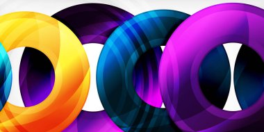 Çemberler, yuvarlak elementler, halka şekilleri birinci sınıf arka plan. Duvar Kağıdı, Sancak, Arkaplan, Kart, Kitap İllüstrasyonu, İniş Sayfası