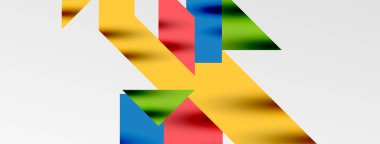 Dinamik çizgiler ve üçgenler. Duvar Kağıdı, Sancak, Arkaplan, Kart, Kitap İllüstrasyonu, İniş Sayfası