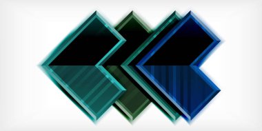 Arrow geometrik soyut vektör arkaplanı. Duvar Kağıdı, Sancak, Arkaplan, Kart, Kitap İllüstrasyonu, İniş Sayfası