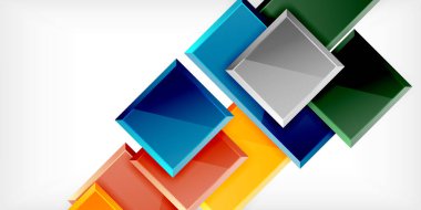 Kare şekilli soyut geometri. Duvar Kağıdı, Sancak, Arkaplan, Kart, Kitap İllüstrasyonu, İniş Sayfası