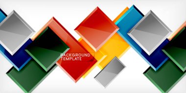 Kare şekilli soyut geometri. Duvar Kağıdı, Sancak, Arkaplan, Kart, Kitap İllüstrasyonu, İniş Sayfası