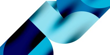 Teknik, dairesel şekilleri, geometrik sanatı en aza indirir. Vektör modern çemberler