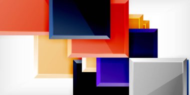 Cam oyuncak stili kare şekiller soyut tasarım. Duvar Kağıdı, Sancak, Arkaplan, Kart, Kitap İllüstrasyonu, İniş Sayfası