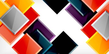 Cam oyuncak stili kare şekiller soyut tasarım. Duvar Kağıdı, Sancak, Arkaplan, Kart, Kitap İllüstrasyonu, İniş Sayfası