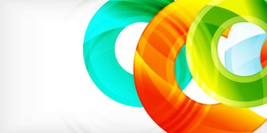 Çemberler, yuvarlak elementler, halka şekilleri birinci sınıf arka plan. Duvar Kağıdı, Sancak, Arkaplan, Kart, Kitap İllüstrasyonu, İniş Sayfası