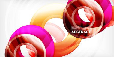 Çemberler, yuvarlak elementler, halka şekilleri birinci sınıf arka plan. Duvar Kağıdı, Sancak, Arkaplan, Kart, Kitap İllüstrasyonu, İniş Sayfası