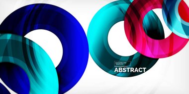 Çemberler, yuvarlak elementler, halka şekilleri birinci sınıf arka plan. Duvar Kağıdı, Sancak, Arkaplan, Kart, Kitap İllüstrasyonu, İniş Sayfası