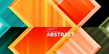 Arrow geometrik soyut vektör arkaplanı. Duvar Kağıdı, Sancak, Arkaplan, Kart, Kitap İllüstrasyonu, İniş Sayfası