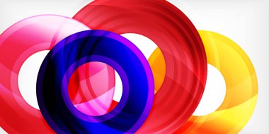 Çemberler, yuvarlak elementler, halka şekilleri birinci sınıf arka plan. Duvar Kağıdı, Sancak, Arkaplan, Kart, Kitap İllüstrasyonu, İniş Sayfası