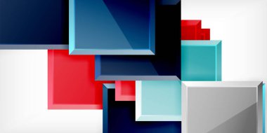 Renkli kareler ve dikdörtgenler. Duvar Kağıdı, Sancak, Arkaplan, Kart, Kitap İllüstrasyonu, İniş Sayfası