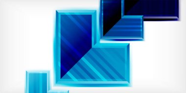 3D efektler ve çizgi dokusu geometrik soyut arkaplan ile oluşturulan ok sembolleri