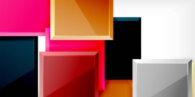 Cam oyuncak stili kare şekiller soyut tasarım. Duvar Kağıdı, Sancak, Arkaplan, Kart, Kitap İllüstrasyonu, İniş Sayfası