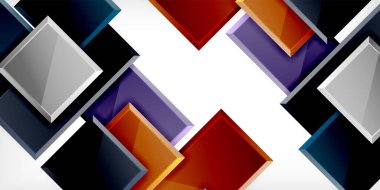 Cam oyuncak stili kare şekiller soyut tasarım. Duvar Kağıdı, Sancak, Arkaplan, Kart, Kitap İllüstrasyonu, İniş Sayfası