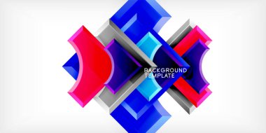 Yuvarlak elementli ok. Renkli geometrik şekiller arka plan. Duvar Kağıdı, Sancak, Arkaplan, Kart, Kitap İllüstrasyonu, İniş Sayfası