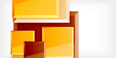 Yansımaları olan renkli kareler soyut arkaplan tasarımı. Duvar Kağıdı, Sancak, Arkaplan, Kart, Kitap İllüstrasyonu, İniş Sayfası