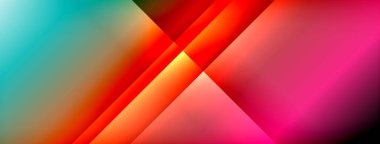 Değişken renk arkaplanlı dinamik gölge çizgileri