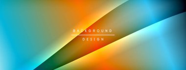 Parlak gökkuşağı stili renk eğrisi ve yuvarlak çizgi arkaplanı. Vector Illustration Duvar kağıdı, bayrak, illüstrasyon, iniş sayfası