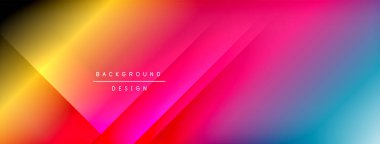 Gölge ve ışıktan oluşan çizgileri olan renkli bir eğim. Yaratıcı arkaplan