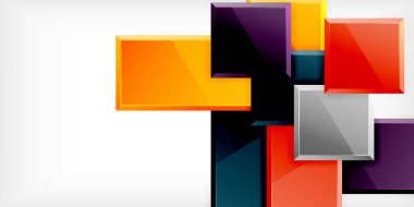 Cam oyuncak stili kare şekiller soyut tasarım. Duvar Kağıdı, Sancak, Arkaplan, Kart, Kitap İllüstrasyonu, İniş Sayfası