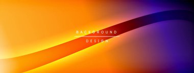 Parlak gökkuşağı stili renk eğrisi ve yuvarlak çizgi arkaplanı. Vector Illustration Duvar kağıdı, bayrak, illüstrasyon, iniş sayfası