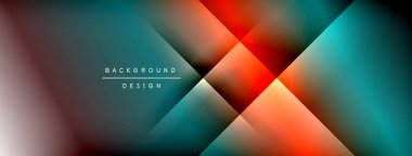 Işık gölge çizgileri dinamik eğimli arkaplan