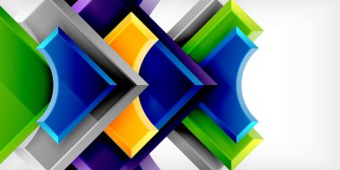 Yuvarlak elementli ok. Renkli geometrik şekiller arka plan. Duvar Kağıdı, Sancak, Arkaplan, Kart, Kitap İllüstrasyonu, İniş Sayfası