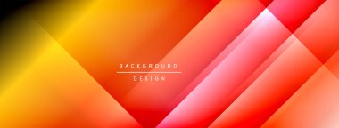 Gölge ve ışıktan oluşan çizgileri olan renkli bir eğim. Yaratıcı arkaplan